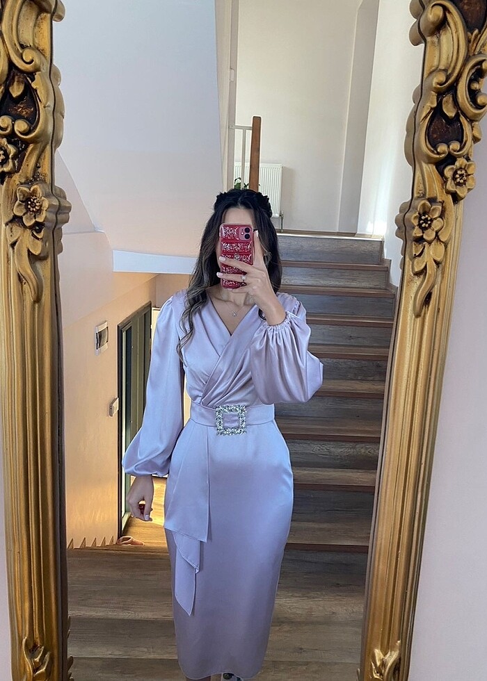 Saten Elbise - Görsel 3