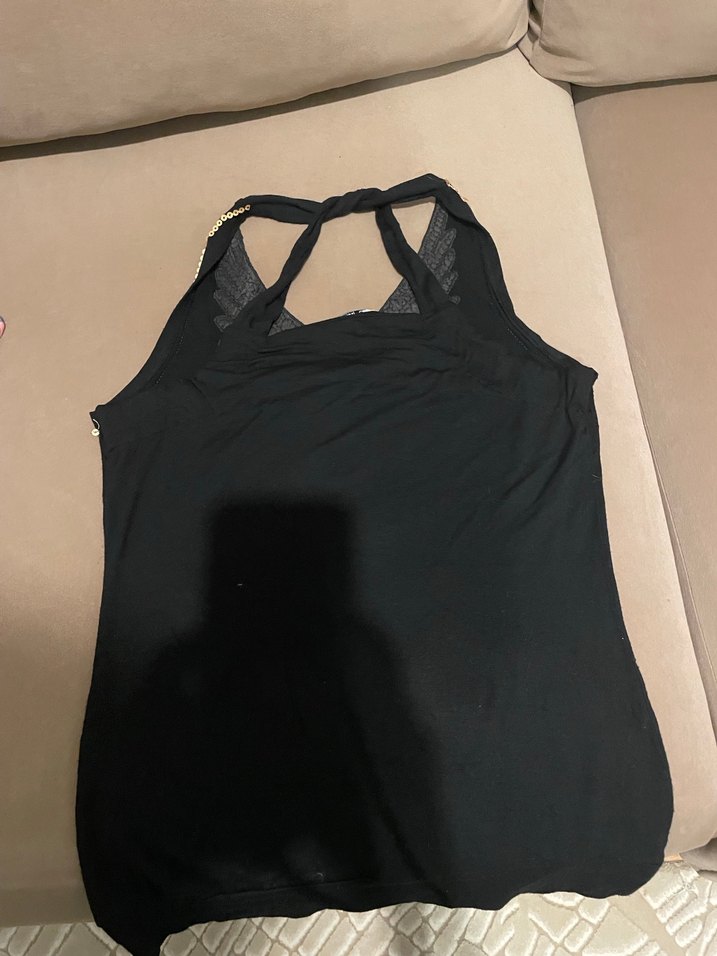 Gold işlemeli buluz - Görsel 3