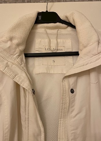 Beyaz Kadın ince Midi Ceket - Görsel 2