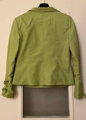Kadın Kısa Yeşil Ceket - Görsel 2