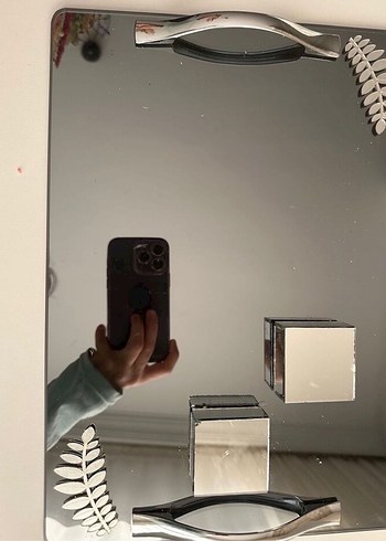 Gri Beyaz Kurdeleli Avant-Garde Düğün Aksesuarı - Görsel 3