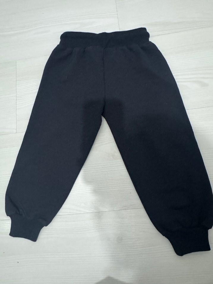 SIFIR Kız Çocuk Siyah Baskılı Eşofman Altı - Görsel 2