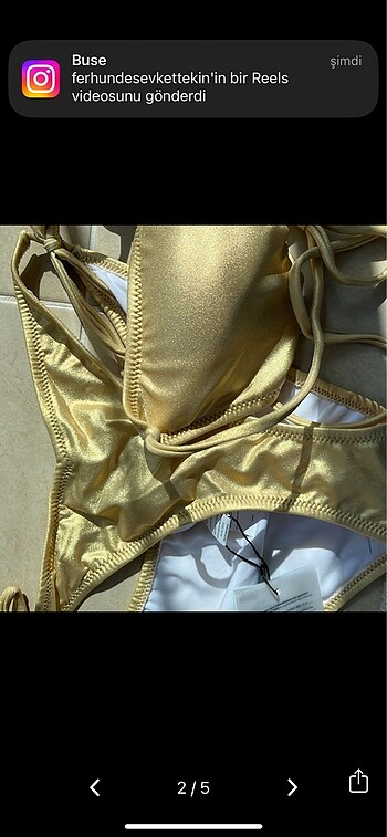 Koton Gold bikini