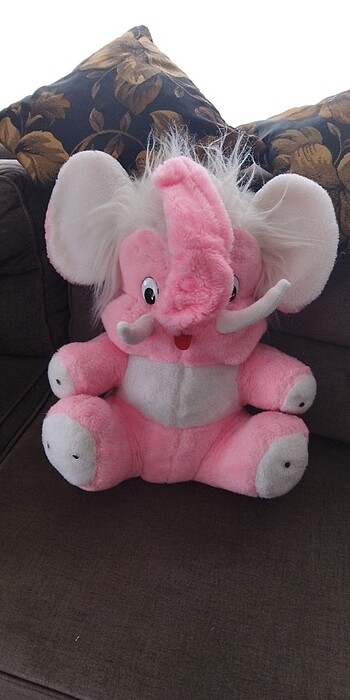 Peluş fil Mamut oyuncak  - Görsel 2