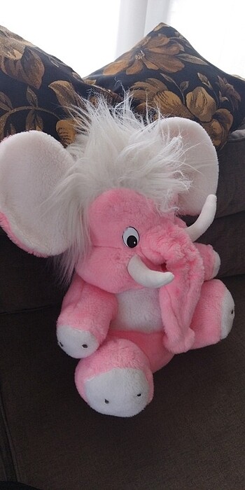 Peluş fil Mamut oyuncak  - Görsel 3