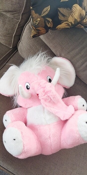 Peluş fil Mamut oyuncak  - Görsel 5