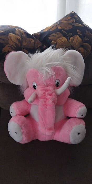 Peluş fil Mamut oyuncak  - Görsel 6