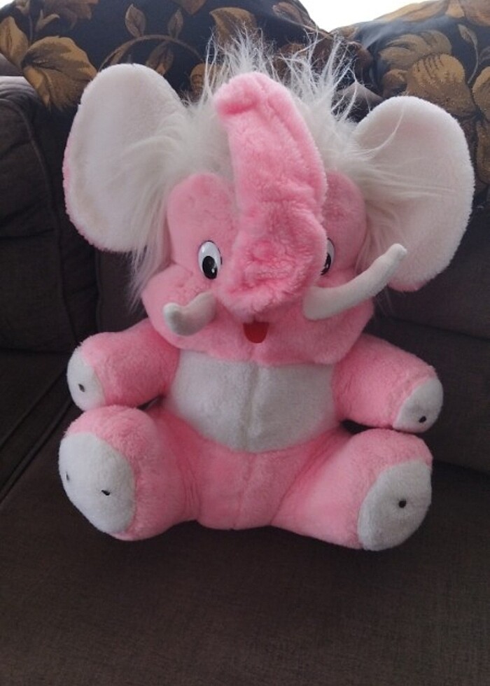 Peluş fil Mamut oyuncak  - Görsel 2