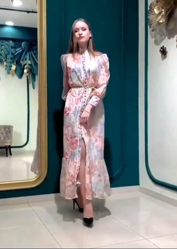 Rus Özel Tasarım Elbise standart beden - Görsel 2