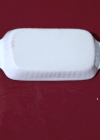 vintege Mavi Kenarlı Porselen Saklama Kabı - Görsel 3