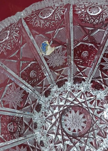 Beyaz Kristal Dekoratif sunumluk - Görsel 5