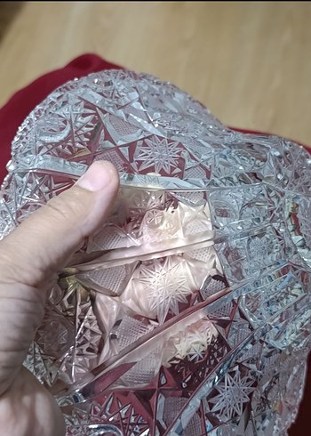 Beyaz Kristal Dekoratif sunumluk - Görsel 2