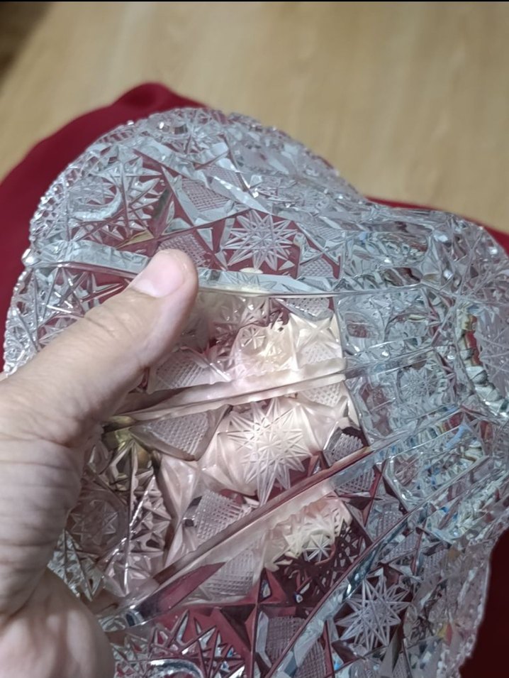 Beyaz Kristal Dekoratif sunumluk - Görsel 2