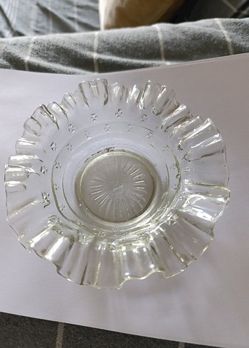 Paşabahçe vintege Marul cam tabak