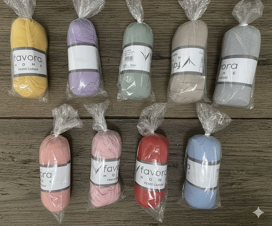 Tek Kişilik Penye Lastikli Çarşaf - Görsel 2