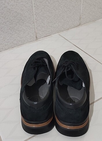 Tertemiz süet klasik ayakkabı - Görsel 2