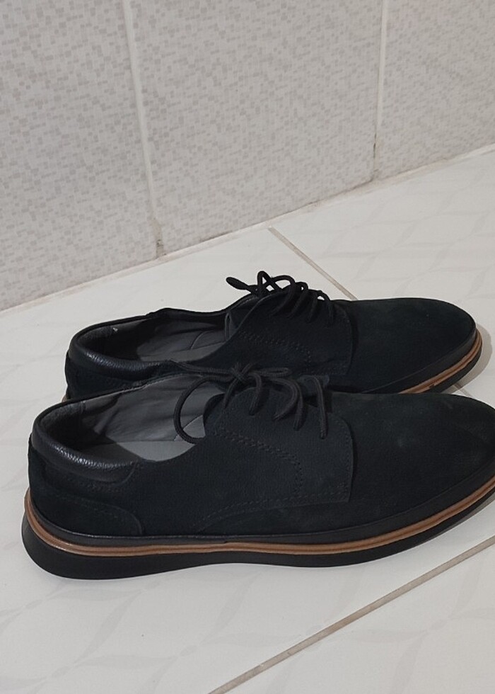 Tertemiz süet klasik ayakkabı - Görsel 3