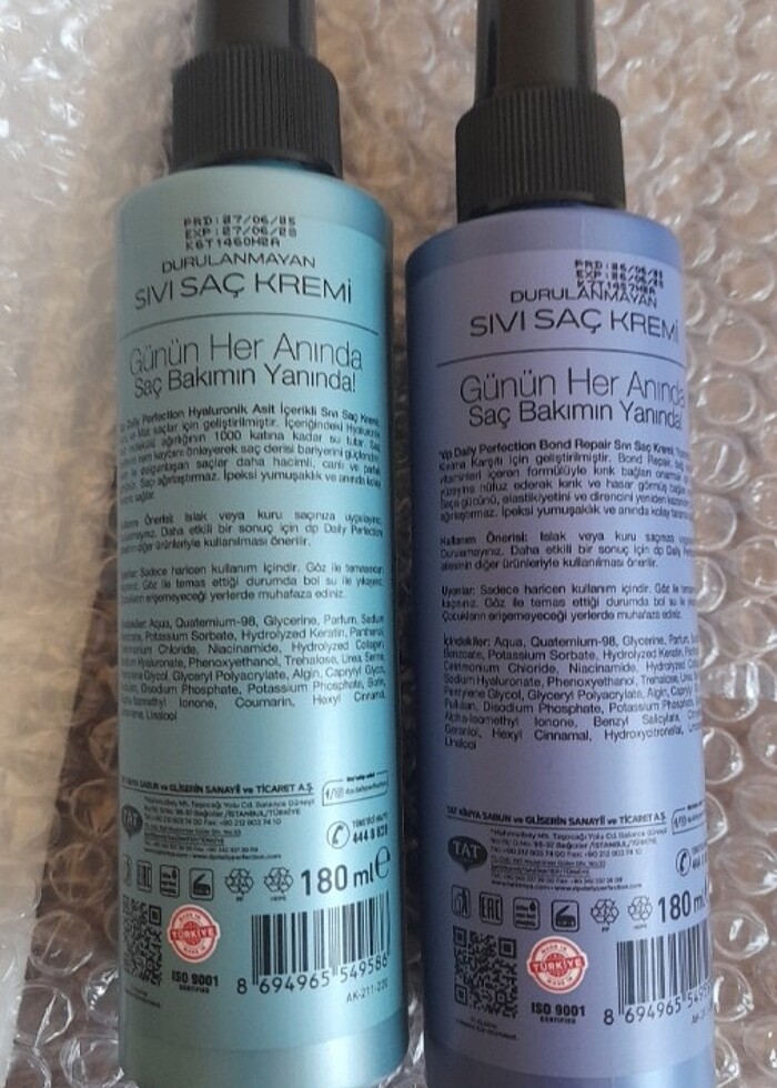 Dp saç spreyi - Görsel 3