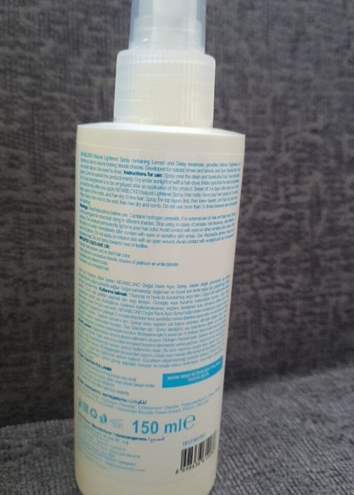 Saç Açıcı sprey - Görsel 2