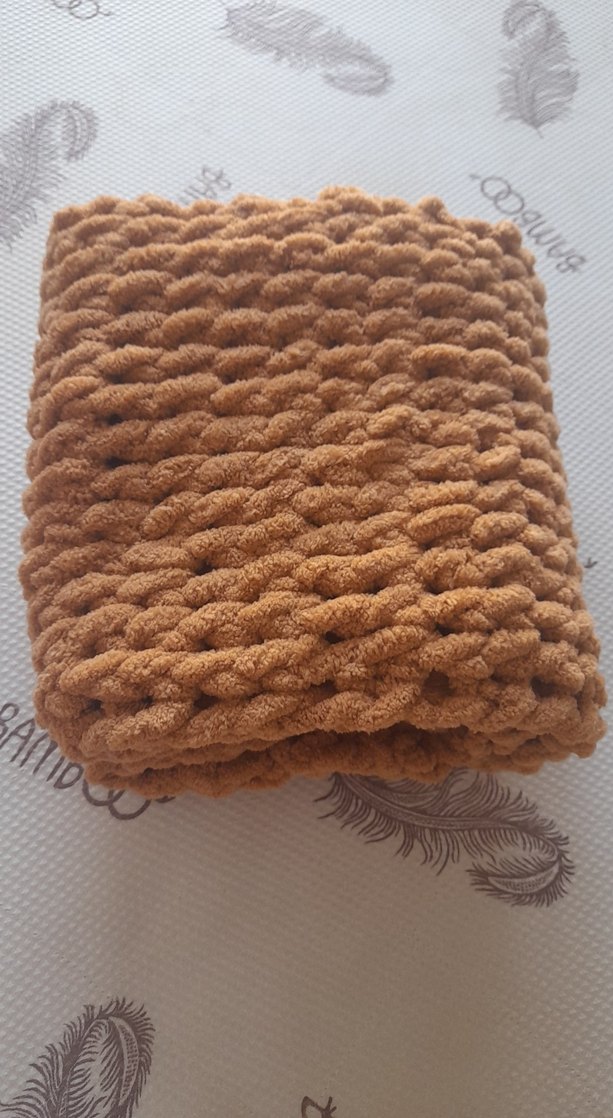 Bohem Tarzı Örgü Kadın Atkı - Görsel 4