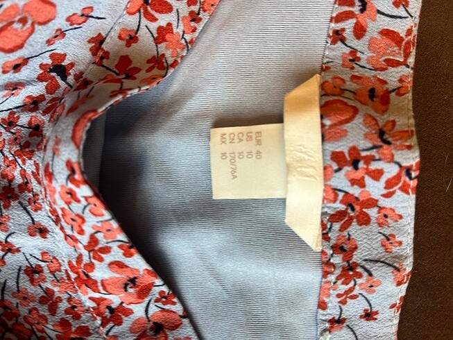 H&M Çiçekli etek