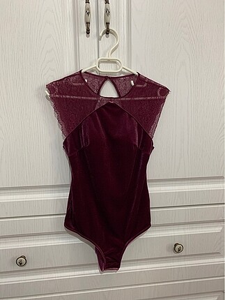 mürdüm renk bodysuit penti