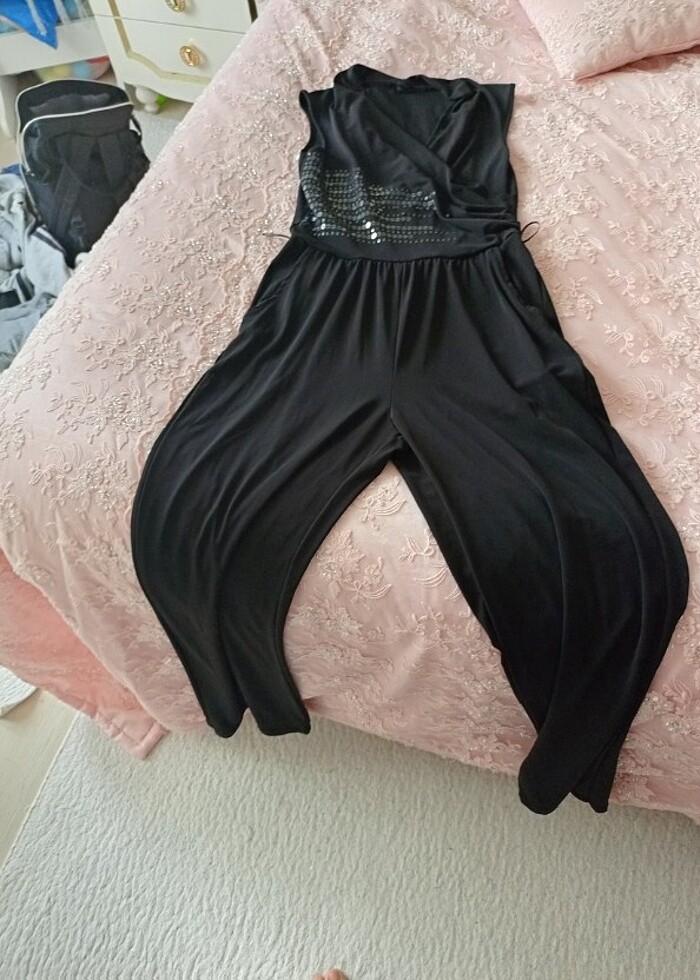 Siyah tulum - Görsel 3