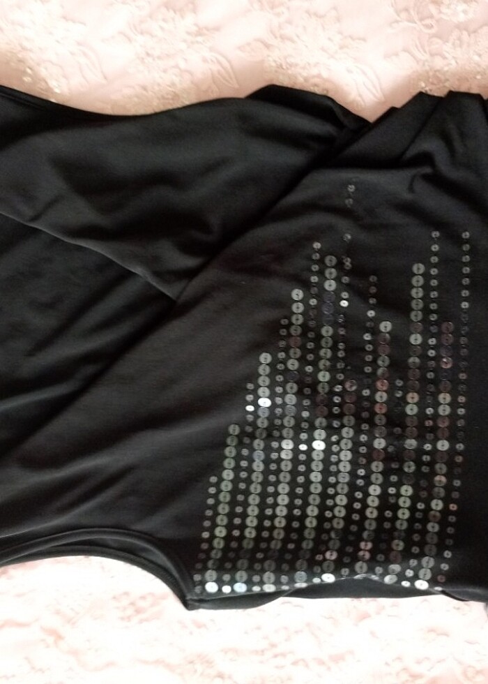 Siyah tulum - Görsel 4