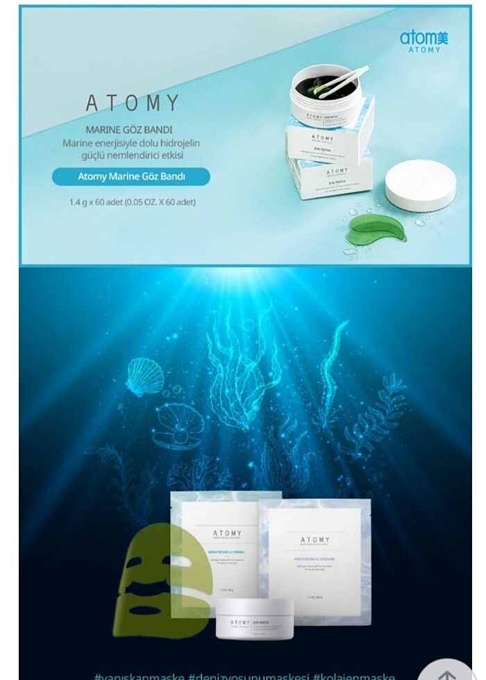 ATOMY MARİNE GÖZ BANDI  - Görsel 4