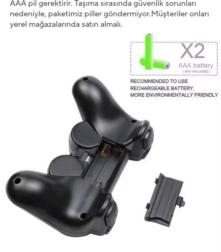 SIFIR KABLOSUZ PC UYUMLU OYUN KOLLARI - Görsel 3