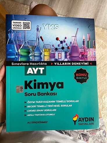 Ayt kimya soru bankası aydın yayınları