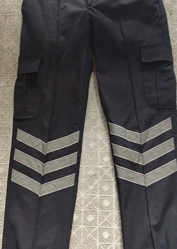 Gri Erkek Kemerli Street Wear Pantolon - Görsel 2