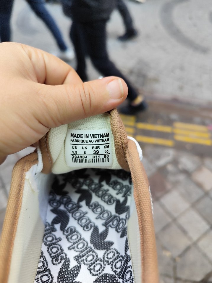 Bej Renk Bağcıklı Kadın Spor Ayakkabı numaralar mevcuttur - Görsel 3