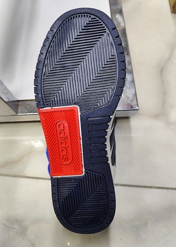 unisex Beyaz Renkli Cırtcırtlı Spor Ayakkabı numaralar mevcut - Görsel 3