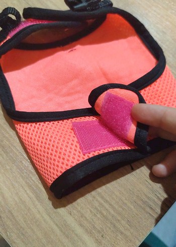 Pembe Renkli kedi Göğüs Tasması - Görsel 5