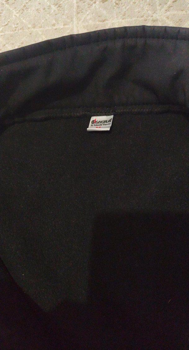 Siyah Fermuarlı unisex Ceket - Günlük Stil - Görsel 3