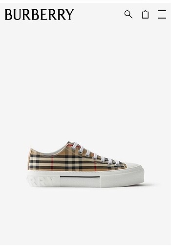 38 Beden kahverengi Renk Orjinal Burberry Archieve Beige