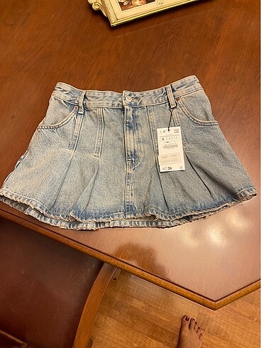 s Beden Zara Denim Mini Etek