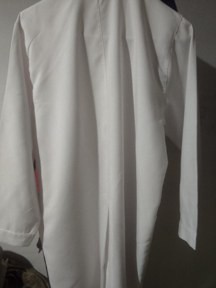 Düğmeli Beyaz Kısa Kollu Erkek Gömlek - Görsel 5