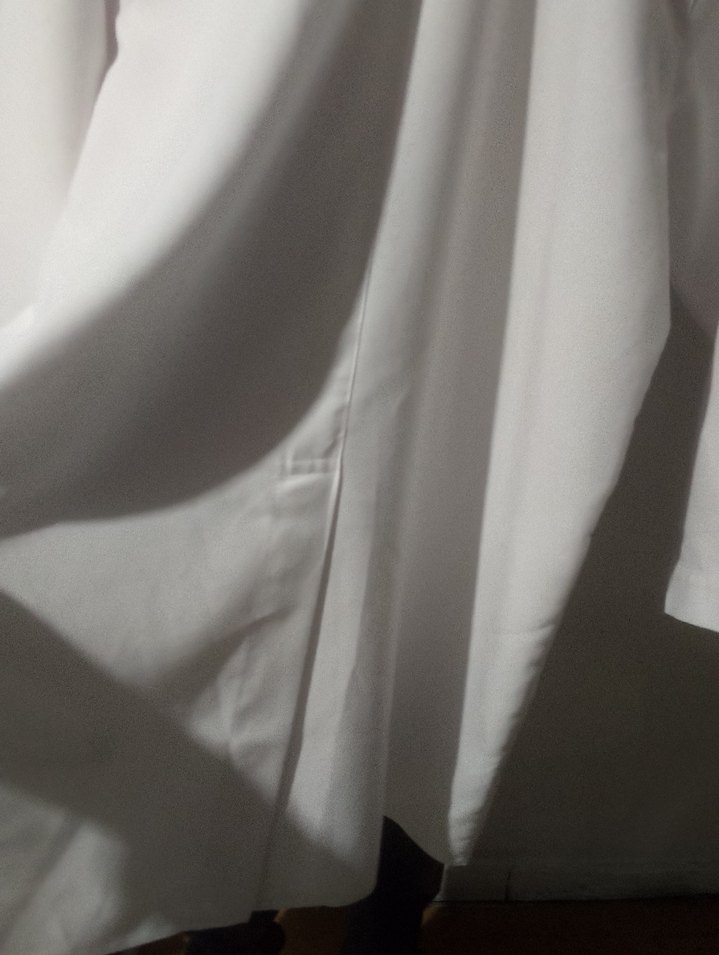 Düğmeli Beyaz Kısa Kollu Erkek Gömlek - Görsel 4