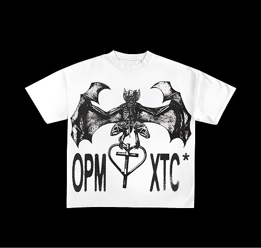 Beyaz Oversize RBL Opmtxc Tee