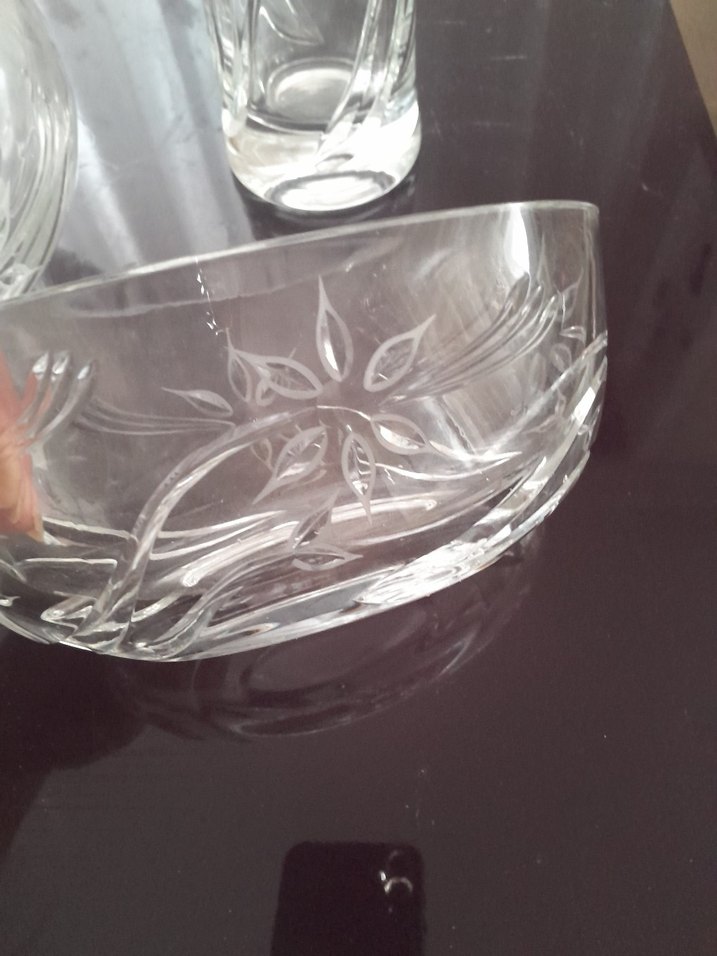 PASABAHCEÇiçek Desenli Şeffaf Cam Vazo Seti - Görsel 5