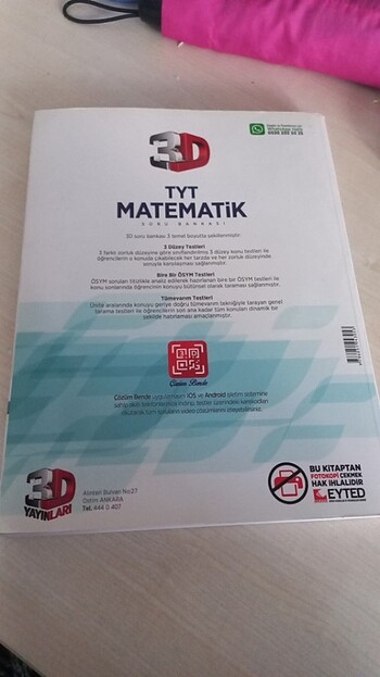  Tyt matematik 3D yayinlari