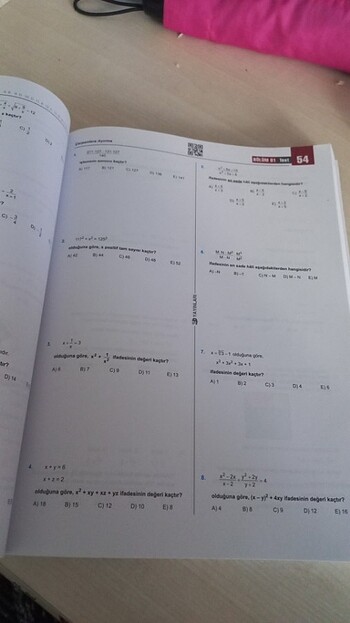  Beden Renk Tyt matematik 3D yayinlari