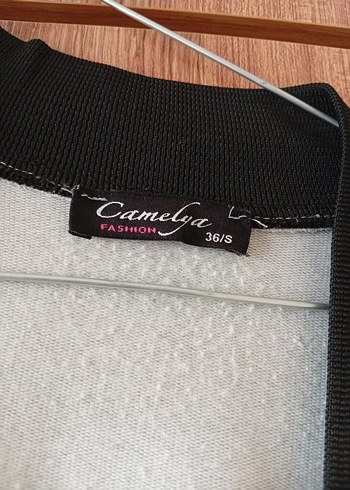 Gri Uzun Düğmeli Hamile Montu - Görsel 2