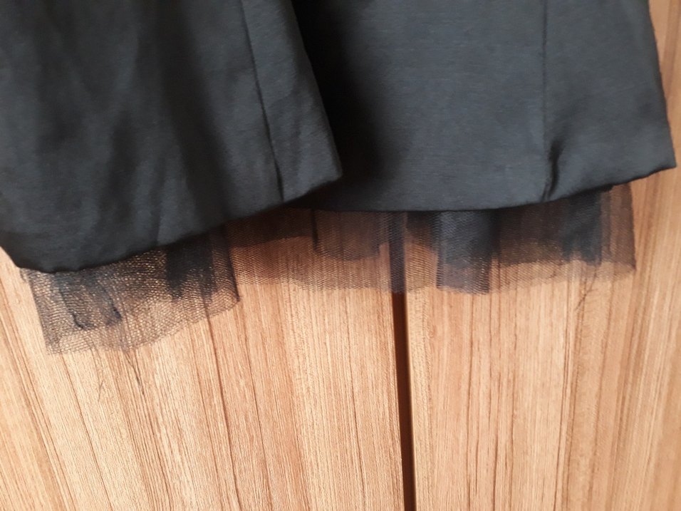 Siyah Midi Askılı Drapeli Kadın Abiye Elbise - Görsel 2