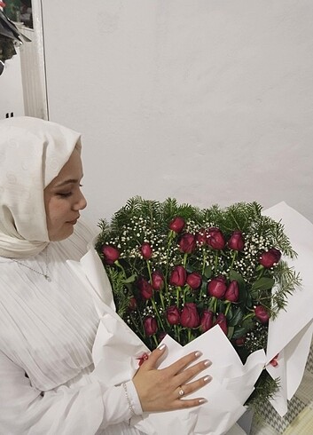 İsteme - söz - nikah elbisesi tesettür - Görsel 6