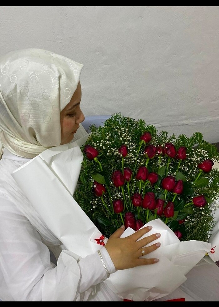 İsteme - söz - nikah elbisesi tesettür - Görsel 4