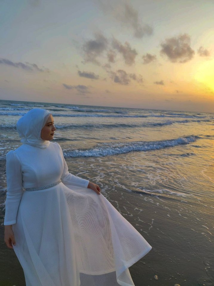 tesettür nikah elbisesi 38/M - Görsel 3