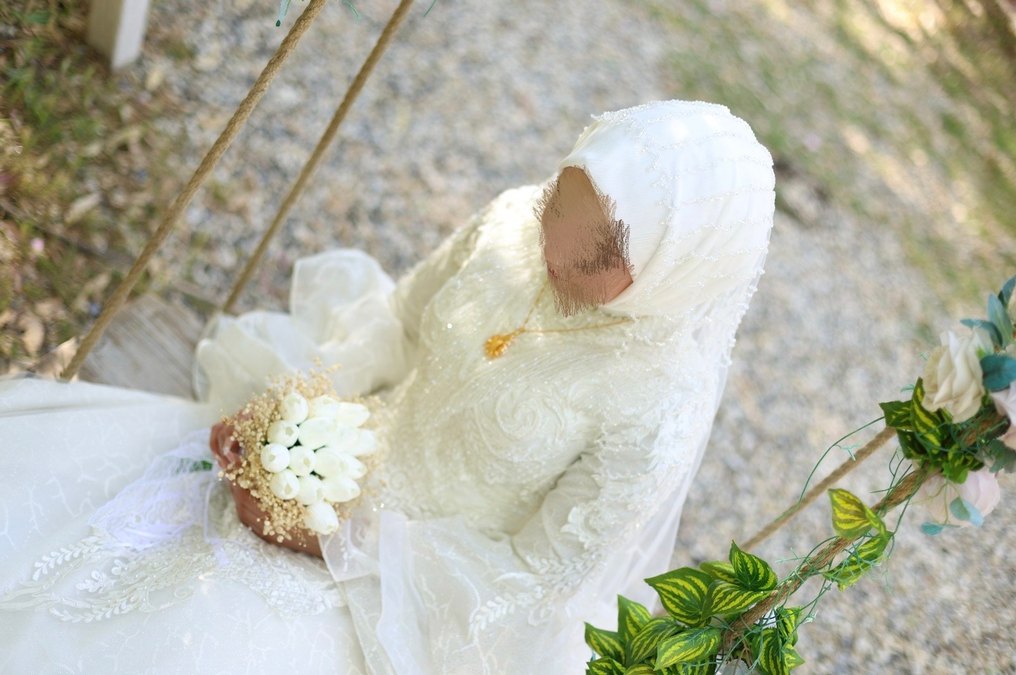 İspanyol bohem kol vintage gelinlik - Görsel 5